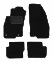 Dywaniki samochodowe welurowe do: Fiat Punto EVO 1998-2012 hatchback czarne
