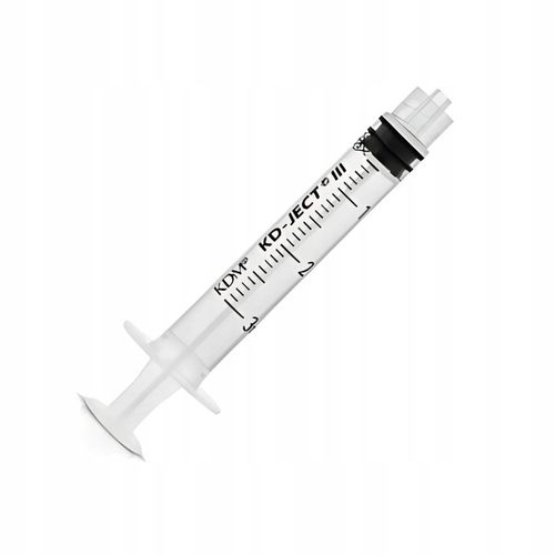 Strzykawka Iniekcyjna 3ML KD-Ject 3-częściowa Luer-Lock 100 szt. na Arena.pl