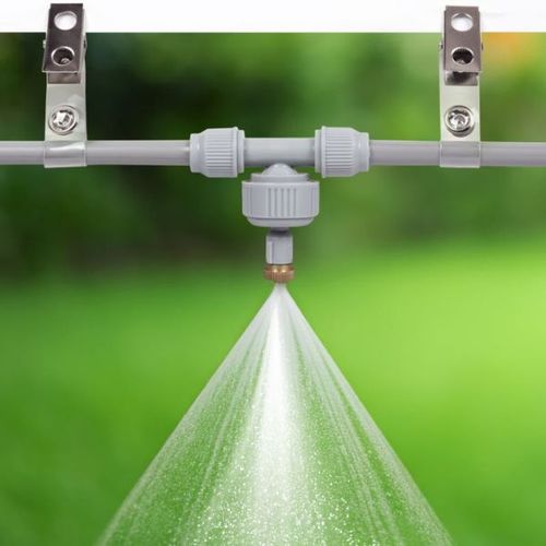 KURTYNA WODNA MGIEŁKA ZRASZACZ 20M OGRÓD KLIMA ZESTAW DO NAWADNIANIA 10DYSZ na Arena.pl