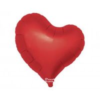 balon foliowy serce czerwone 1szt walentynki