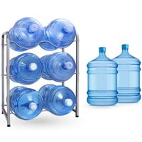 Stojak na 6 butle z wodą ViO MR-6 - Metalowy, Składany - Organizer do butle