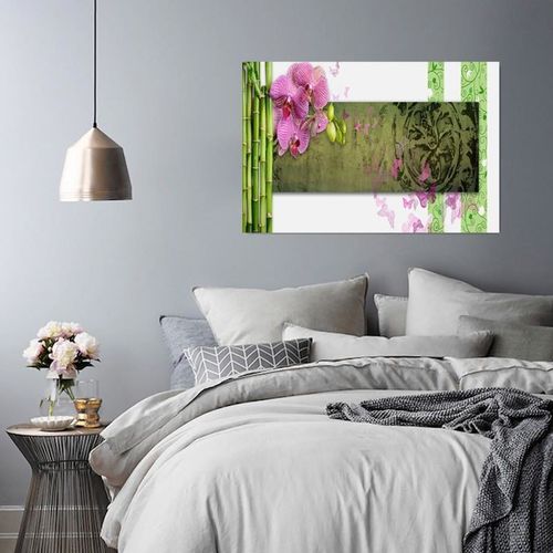 Deco Panel, Storczyk i bambusy 50x40 na Arena.pl