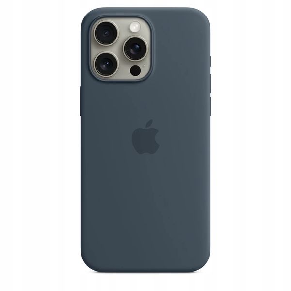 Plecki Apple do Apple iPhone 15 Pro Max niebieski zdjęcie 5
