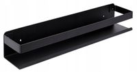 PÓŁKA ŁAZIENKOWA POD PRYSZNIC LOFT CZARNA KUCHENNA WISZĄCA ORGANIZER 30 cm