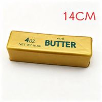 Butter Stick Fidget Toys Squishy Elastyczny Stick Funny–Golden Butter-14 cm