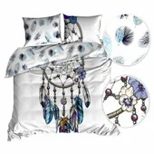 Pościel 3D bawełna satyna 200x220cm ŁAPACZ SNÓW