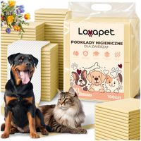 PODKŁADY HIGIENICZNE DLA PSA PSÓW 60x90 CHŁONNE MATA DO NAUKI SIKANIA 100x