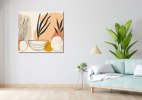 Obraz 100x90cm Szkice Botaniczne na Arena.pl