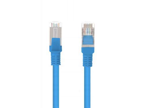 Kabel LAN patchcord RJ45 FTP F/UTP cat 5e 3M niebi na Arena.pl