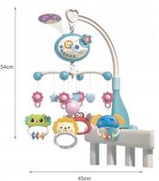 KARUZELA DO ŁÓŻECZKA POZYTYWKA PROJEKTOR Regulacja głośności + PILOT