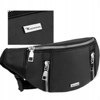 KOCHMANSKI nerka damska na pas lub saszetka na ramię czarna