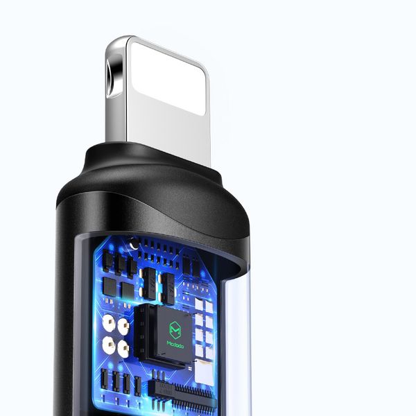 mcdodo adapter przejściówka usb-c usb typ c do lightning iphone 11 12 zdjęcie 4