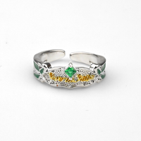 Severus Snape | Rozmiar Regulowany | Metal | Pierścień | Harry Potter