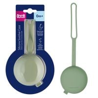 LOVI Silikonowe etui na smoczek uspokajający PISTACHIO