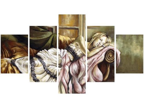 75CM 120 OBRAZ 5 ELEM UCIECZKA MARZENIA ŚCIENNY DRUK na Arena.pl