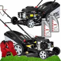Kosiarka SPALINOWA z NAPĘDEM NAC 196cm3 51cm MIELENIE 5w1 +Rękawice 2x Olej