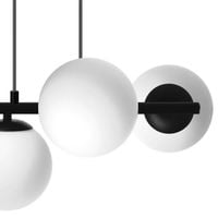 CERES 4 Lampa wisząca - Nowoczesna, szklane kule, 4xE14