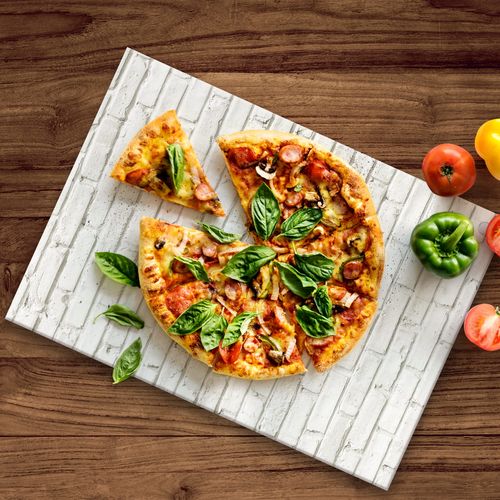 SZKLANA DESKA NA KUCHENKĘ 60x52 005A CEGŁA na Arena.pl