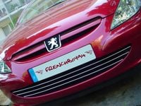 PEUGEOT 307 - Listwy CHROM GRILL atrapa Tuning