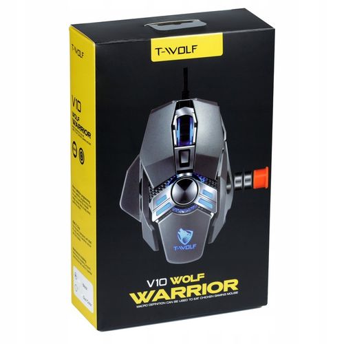 MYSZKA GAMINGOWA MYSZ DLA GRACZY LED RGB 6400DPI na Arena.pl