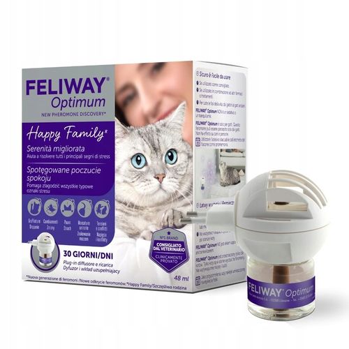 Feliway Optimum, komplet antystresowy dla kotów na Arena.pl