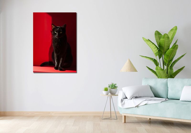 Obraz 70x100cm Elegancja w Cieniu zdjęcie 2