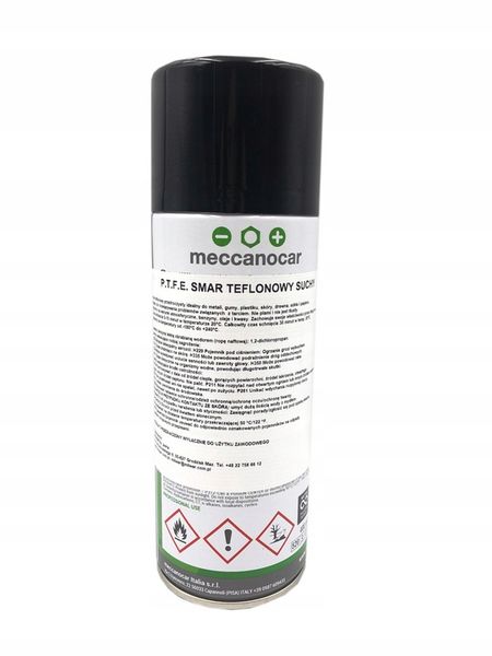 SUCHY SMAR TEFLONOWY - PTFE - 2609 MECCANOCAR zdjęcie 8