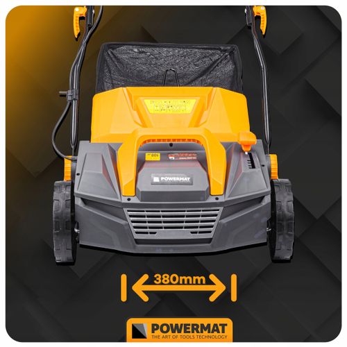 AERATOR WERTYKULATOR ELEKTRYCZNY 38CM 3W1 2550W PM-AEW-2550M na Arena.pl