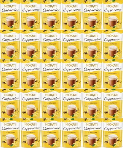 Kawa rozpuszczalna Mokate Cappuccino Waniliowa Delikatna Pianka 110g x30 na Arena.pl