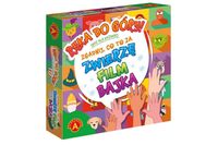 Gra planszowa quiz reka do gory zwierze 29758