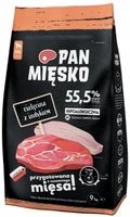 Pan Mięsko Cielęcina z Indykiem 9kg chrupki M