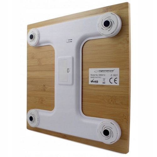 WAGA BAMBUSOWA ELEKTRONICZNA ŁAZIENKOWA do 180 kg LCD CYFROWA CZUJNIKI na Arena.pl