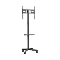 Mobilny stojak podłogowy do telewizora TV 32-55" 25kg wózek stand z kółkami