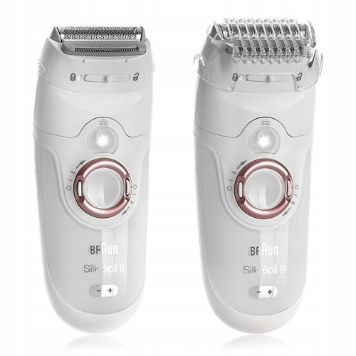 DEPILATOR BRAUN Silk-epil 9 GOLARKA DAMSKA TRYMER DO BIKINI TWARZY NÓG 5w1 na Arena.pl