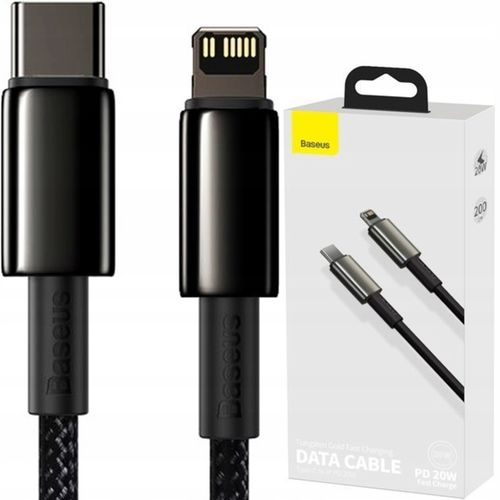 Kabel niktrade USB typ C - Apple Lightning 2 m czarny na Arena.pl