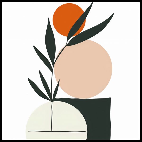 Plakat 60x60cm Kompozycja Natury zdjęcie 2