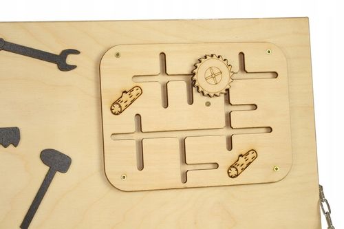 Drewn warsztat majsterkowicz tablet kłódka skrzynka 24 elementy + IMADŁO !! na Arena.pl