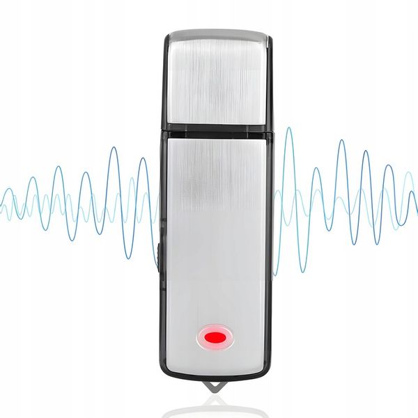 Mini Dyktafon szpiegowski podsłuch PENDRIVE ukryty rejestrator głosu USB zdjęcie 16