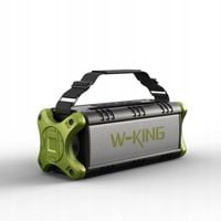 Głośnik mobilny W-KING D8 Czarno-zielony