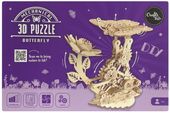 DIY Ruchome Drewniane Puzzle 3D Motyl