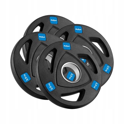 Obciążenie żeliwne olimpijskie zestaw 8x1,25 4x2,5 2x5kg 30kg 51mm Rebel na Arena.pl