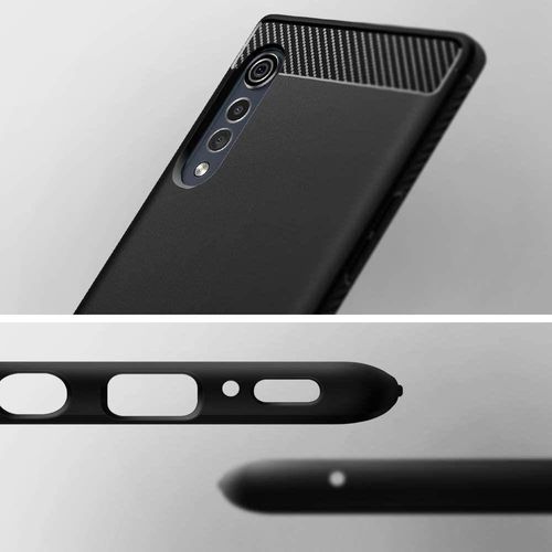 SPIGEN RUGGED ARMOR LG VELVET MATTE BLACK na Arena.pl