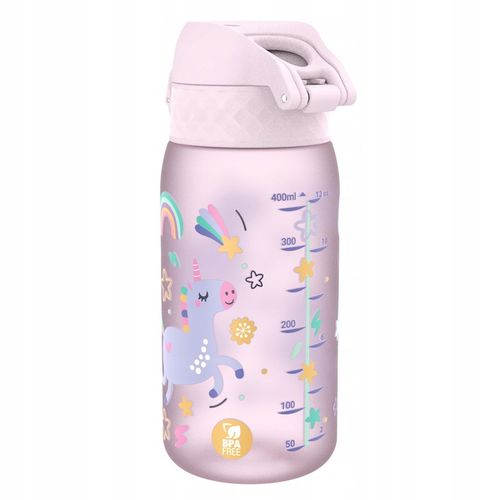 BUTELKA BIDON NA WODĘ D SZKOŁY PRZEDSZKOLA RÓŻ UNICORN JEDNOROŻEC ION8 0,35 na Arena.pl