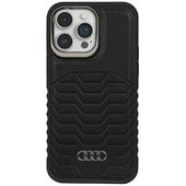Etui Audi do iPhone 14 Pro, Czarny, MagSafe