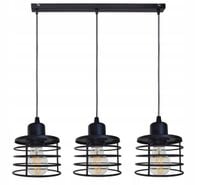 LAMPA wisząca sufitowa ŻYRANDOL ZWIS SPRĘŻYNA CZAR