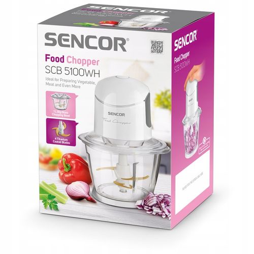 Elektryczny rozdrabniacz do żywności 800W 1000ml Sencor SCB na Arena.pl