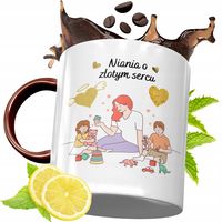 Kubek Bordowy Dla Niani Na Urodziny Prezent Z Nadrukiem Ze Zdjęciem