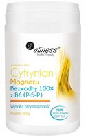 ALINESS Cytrynian Magnezu Bezwodny B6 Proszek 250g