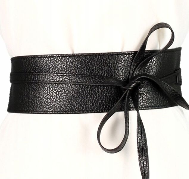 Pasek Szeroki Pas Damski Sukienek Boho Eko Skóra zdjęcie 8