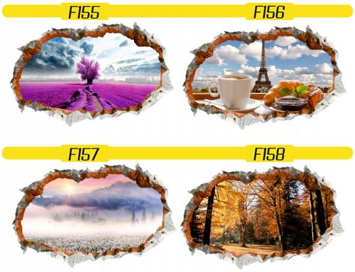 Naklejka samoprzylepna efekt 3D miasta ulice TANIO na Arena.pl